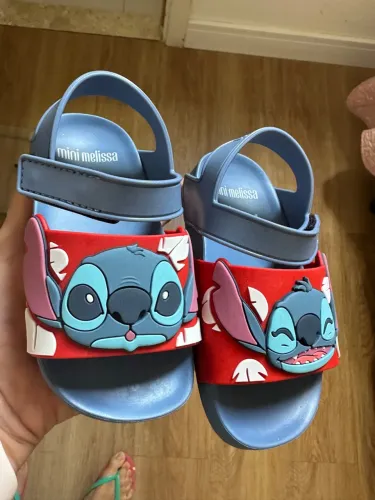 Sandálias Mini Melissa Stitch