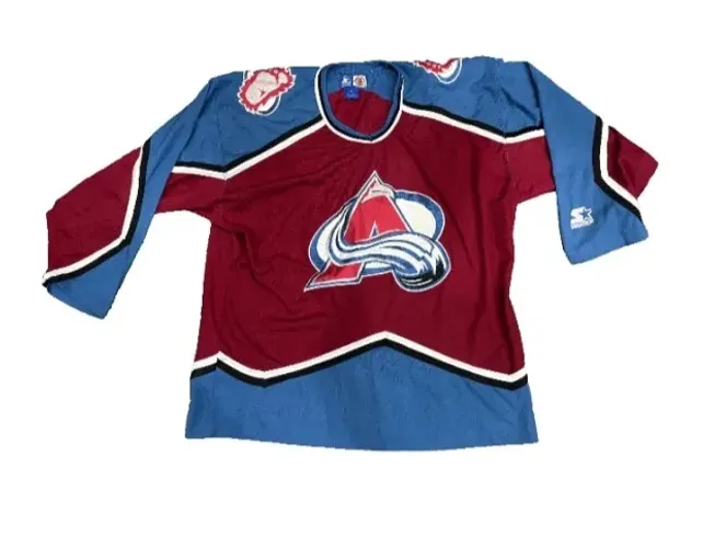 Camisa Jersey NHL Hockey Hóquei Colorado Avalanche Starter