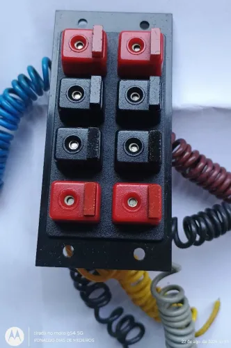 Bornes pressão gradiente 166