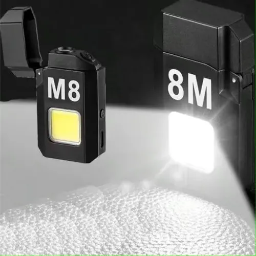 Insqueiro e Mini Lanterna LED Multifuncional Recarregável