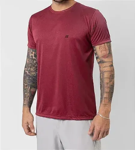 Camiseta Dry Fit Training Logo Vermelho - Tamanho P,M,G ou GG