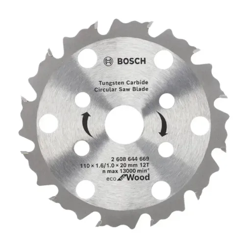 DISCO DE SERRA CIRCULAR BOSCH COOLTQ 110 MM