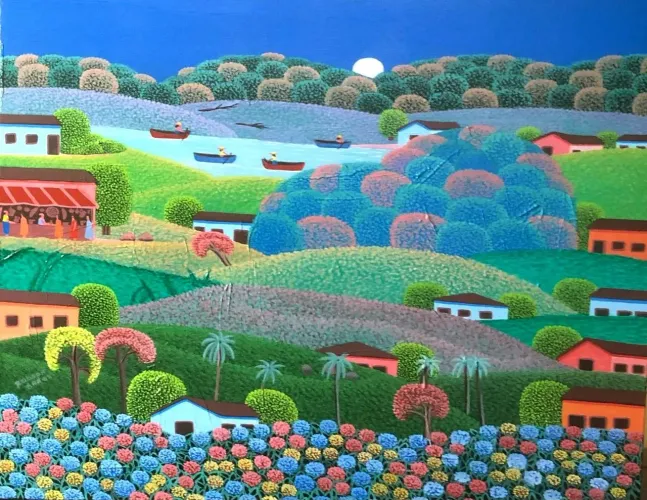 Robson barros tema paisagem medida 50x40