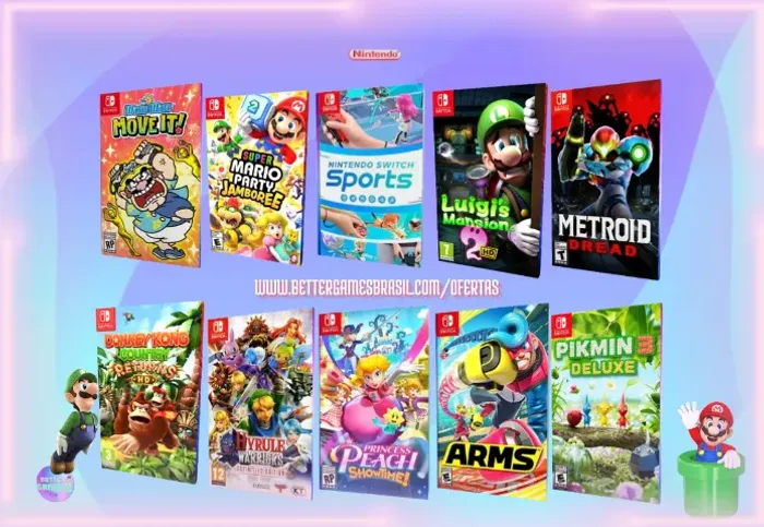 Donkey - Hyrule Wario Nintendo Sport Peach Arms Luigi Marios Party Metroid Kirby Pikmins