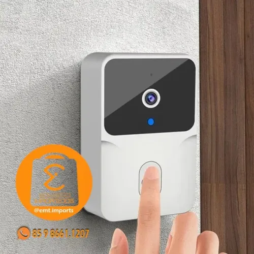 Campainha sem Fio Com Camera Inteligente Altomex X16