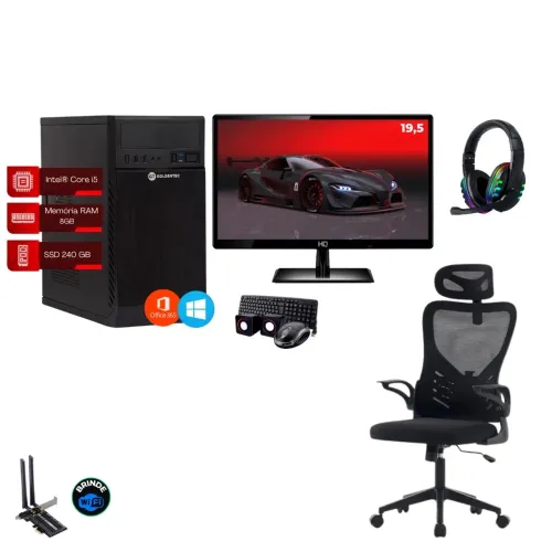 Computador completo + Cadeira 