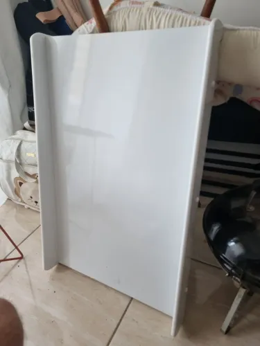 Trocador Bebê Encaixe Berço MDF Branco