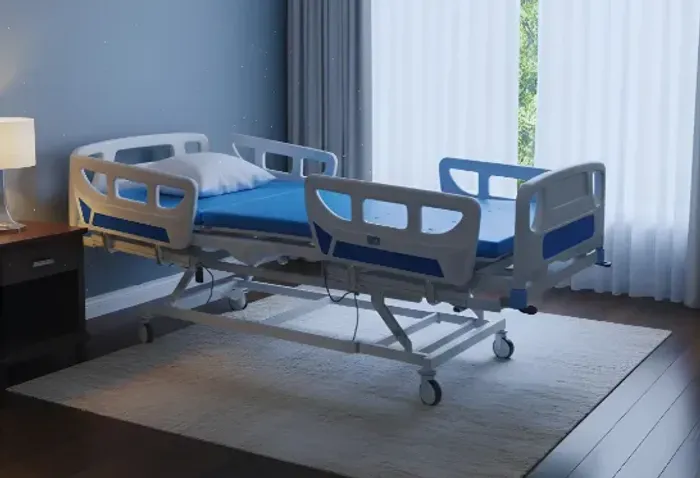 CAMA ELÉTRICA HOSPITALAR 8 MOVIMENTOS COM COLCHAO