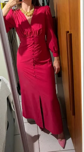 Vestido Rosa Elegante