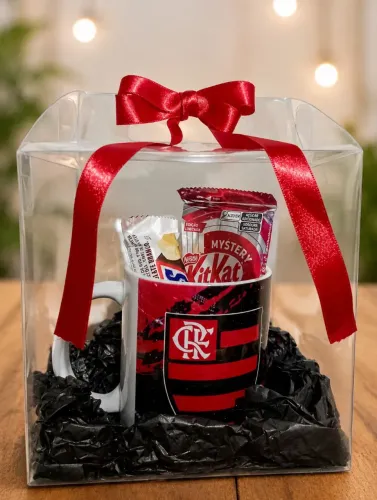 Kit caneca Flamengo 