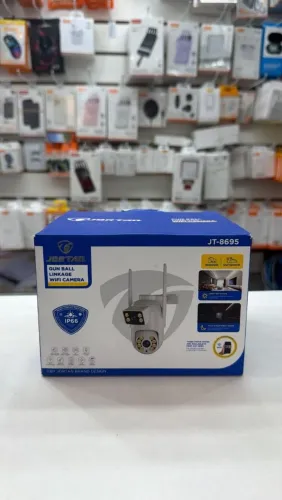 Câmera de Segurança Wi-Fi Jortan JT-8695 IP66 Visão Noturna