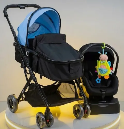 Carrinho de bebê Moisés 3 em 1
