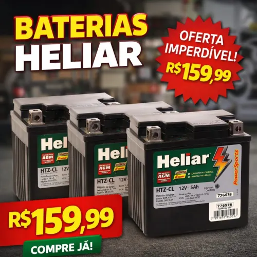 Baterias De Moto HELIAR 