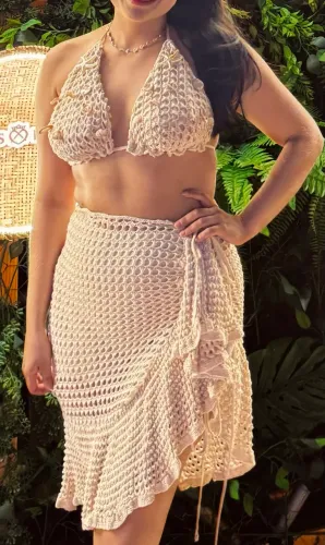 CONJUNTO DE CROCHÊ