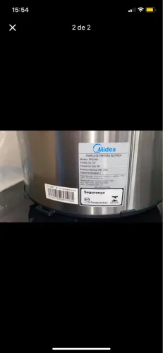 Panela de pressão elétrica 127V