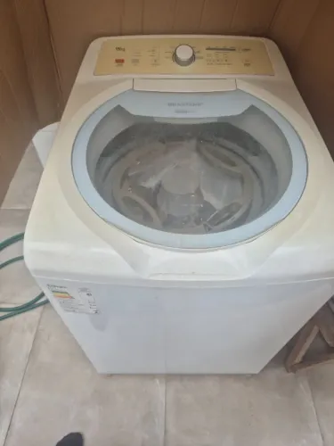 Maquina lavar 15kg double wash brastemp usada telefone *