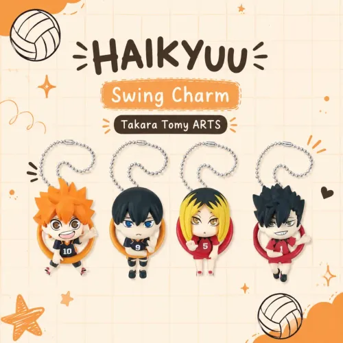 HAIKYUU - KIT MINIATURAS GASHAPON