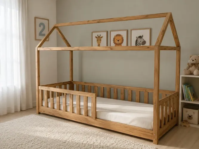 Cama infantil montessoriana