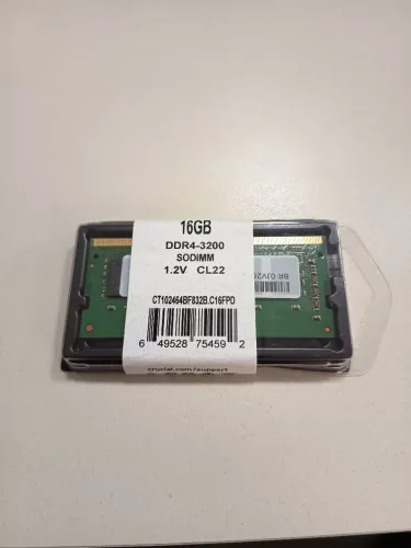 RAM 16GB DDR4-3200mhz Notebook