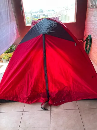 Barraca husky Bret 2 vermelha