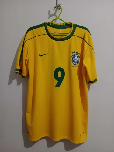 camisa brasil 1998 ronaldo