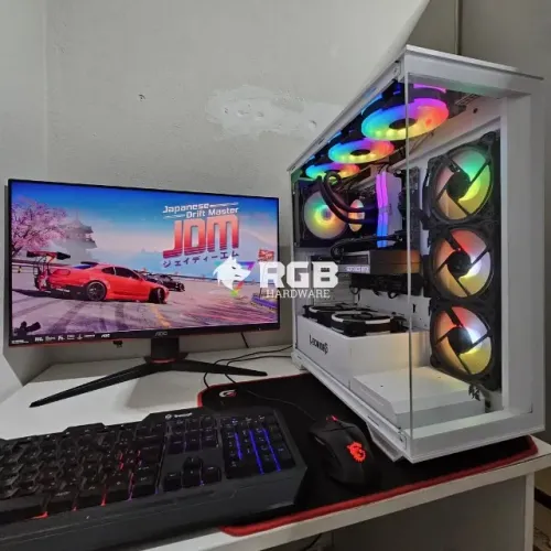PC Gamer - Ryzen 7 5700X + RTX 4060 Ti 8GB + RAM 32GB + SSD M.2 NVMe 1TB