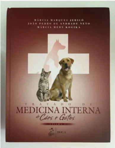 Livro de Tratado de Medicina Interna cão e gato