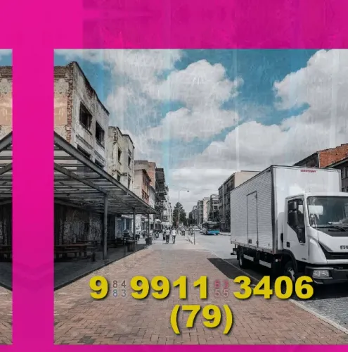 frete na sua mudança! atendemos em bairros como Ponto Novo, Olaria e São José