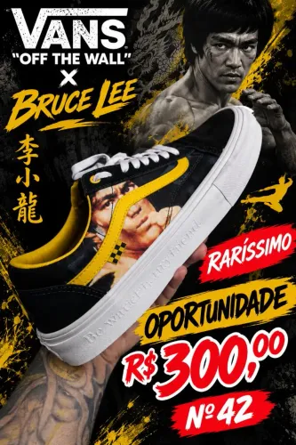 Vans x bruce lee