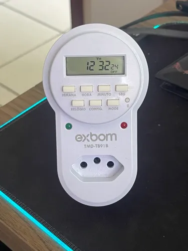 Temporizador Digital Exbom 
