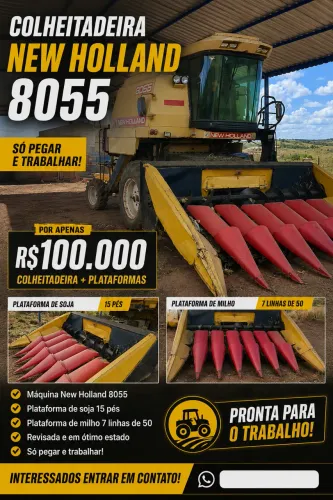 Colheitadeira 8055