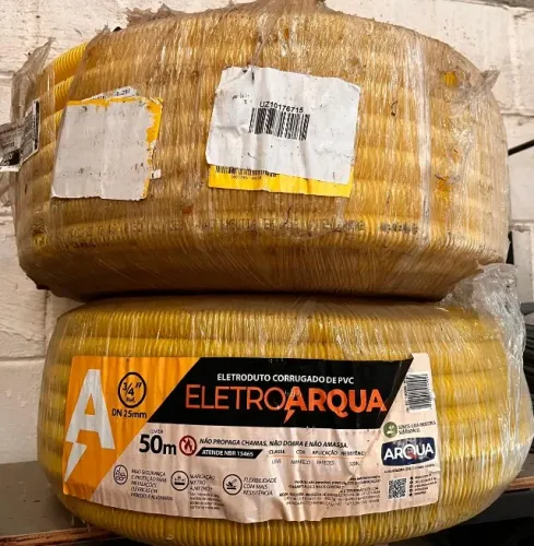 Eletroduto corrugado de PVC ELETROARQUA