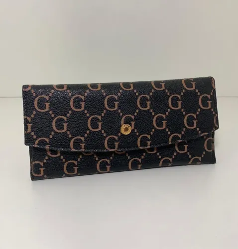 Carteira preta Gucci