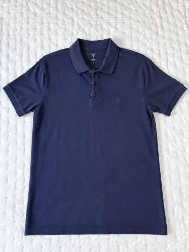 camisa polo azul vr