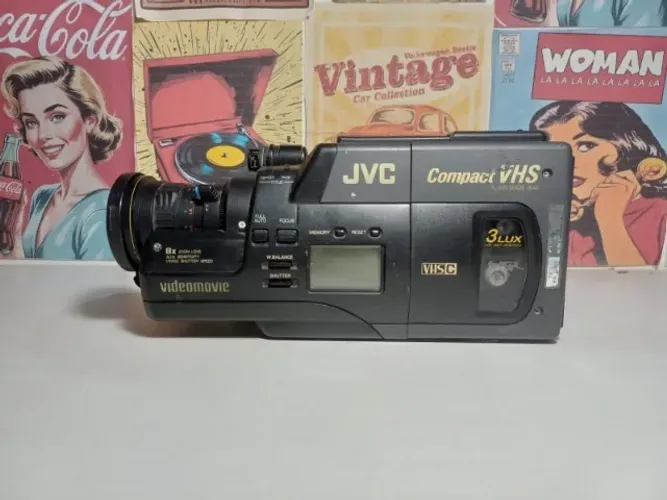 Filmadora JVC CCD sem testar -