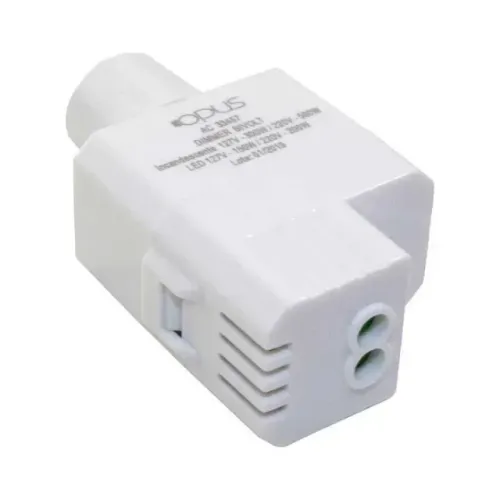 Dimmer Rotativo para Lâmpadas LED Dimerizáveis e Incandescentes Bivolt