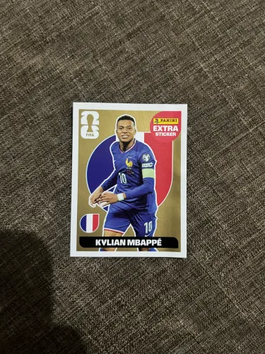 Vendo figurinha dourada do Mbappé