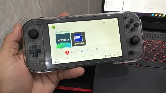 Nintendo Switch Desbloqueado 256gb Transparente Exclusivo