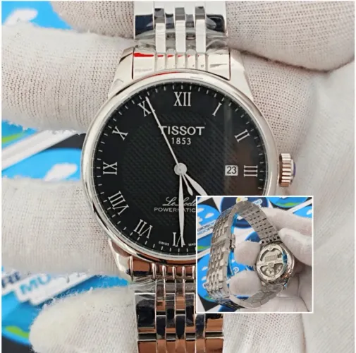 RELÓGIO TISSOT LÊ LOCLE FUNDO PRETO
