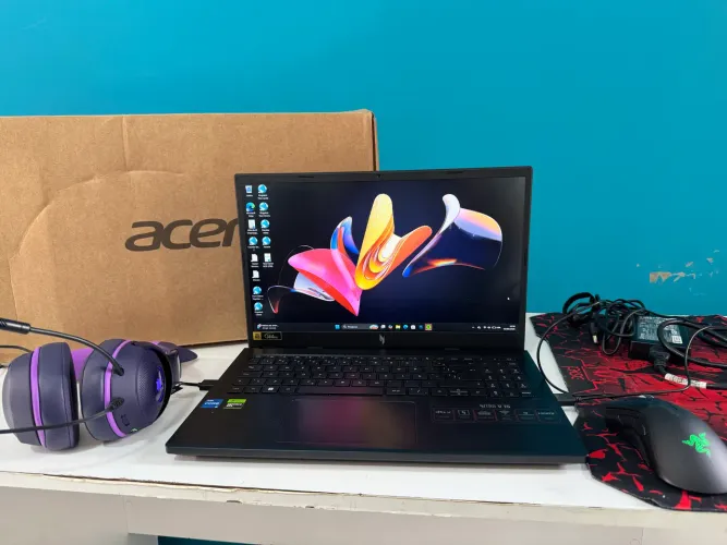 Asus Nitro V15 I5 13ª gen Rtx 3050 16gb Ram e SSD NVME 512gb