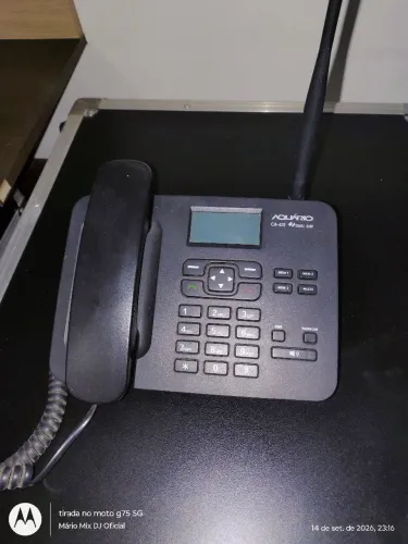 Telefone fixo de chip Aquário CA-42S