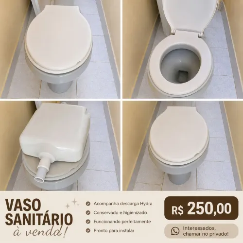VASO SANITÁRIO HIDRA