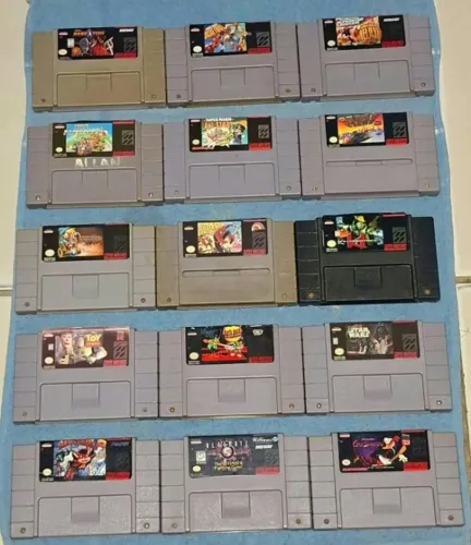 Jogos Originais Super Nintendo Relebal !!!!!p1