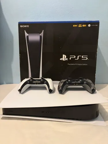 PlayStation 5 Digital 800GB Dois controles