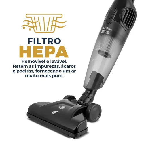 Aspirador de pó 2 em 1 Britânia