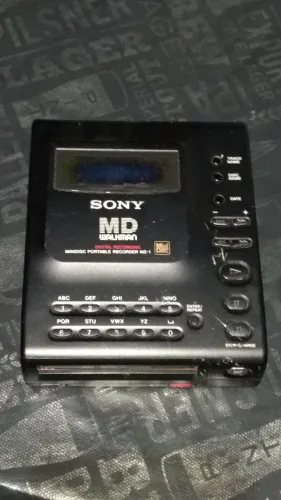 Minidisc deck MD walkman mz-1 (ver anúncio)