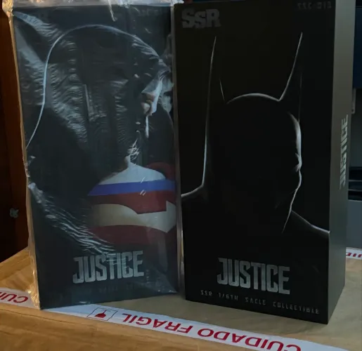 Batman e Superman Alex Ross figura de ação 1/6