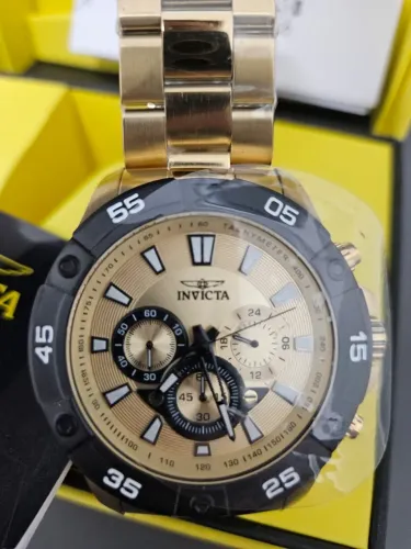 Relogio Invicta Pro Diver 22789 Dourado Masculino