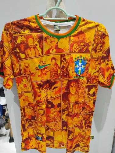 Camisa seleção brasileira anime - P
