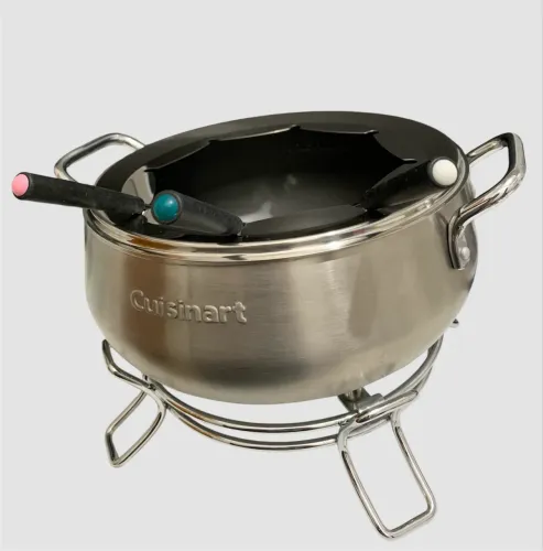 Panela Elétrica para Fondue Cuisinart CFO-355 Completa c/ Caixa e Manual